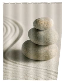 WENKO Duschvorhang Sand and Stone Duschvorhang Sand and Stone WENKO 674007300000 Bild Nr. 1