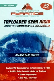 50er Toploader Semi Rigid Merchandise Software Pyramide 785302408241 Bild Nr. 1