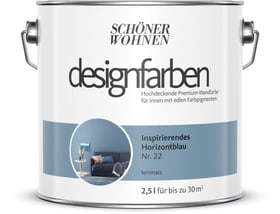 Schöner Wohnen Designfarbe Horizontblau 2,5 l Wandfarbe Designfarbe Horizontblau 2,5 l Wandfarbe Schöner Wohnen 660976900000 Inhalt 2.5 l Bild Nr. 1