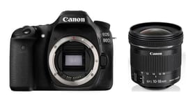 Canon EOS 80D + EF-S 10-18mm IS STM Kit appareil photo reflex EOS 80D + EF-S 10-18mm IS STM Kit appareil photo reflex Canon 785300126147 Photo no. 1