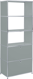 FLEXCUBE Scaffale FLEXCUBE Scaffale 401815510580 Dimensioni L: 77.0 cm x P: 40.0 cm x A: 193.0 cm Colore Grigio N. figura 1