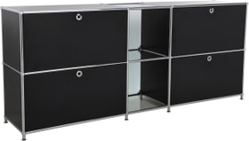 FLEXCUBE Buffet FLEXCUBE Buffet 401814320220 Dimensions L: 189.0 cm x P: 40.0 cm x H: 80.5 cm Couleur Noir Photo no. 1
