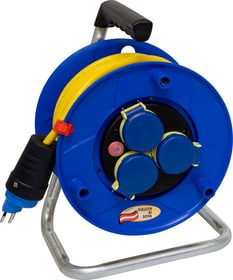 Brennenstuhl Avvolgicavo BAT 240 per uso esterno, sistema di connessione CH IP55, 3 prese T13, spina T13, cavo 25m AT-N07V3V3-F 3G1,5, giallo Avvolgicavo Avvolgicavo BAT 240 per uso esterno, sistema di connessione CH IP55, 3 prese T13, spina T13, cavo 25m AT-N07V3V3-F 3G1,5, giallo Avvolgicavo Brennenstuhl 613273400000 N. figura 1