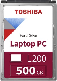 Toshiba L200 Slim 500GB 2.5" SATA HDD Intern L200 Slim 500GB 2.5" SATA HDD Intern Toshiba 785300137557 Bild Nr. 1