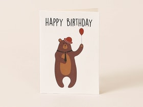 Happy Birthday Postkarte Happy Birthday Postkarte 657694000000 Bild Nr. 1