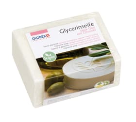 Glycerin-Seife Öko 500g mit Olivenöl opak Seife 668354300000 Bild Nr. 1
