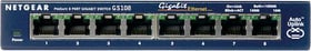 GS108GE 8-Port Unmanaged Gigabit Kupfer Switch Netgear 785300127788 Bild Nr. 1