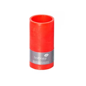 Bougie à cylindre Bougie LED Balthasar 656205400003 Couleur Rouge Taille ø: 7.5 cm x H: 15.0 cm Photo no. 1