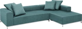 MEMPHIS Canapé d'angle MEMPHIS Canapé d'angle 405743050066 Dimensions L: 290.0 cm x P: 190.0 cm x H: 60.0 cm Couleur Pétrole Photo no. 1