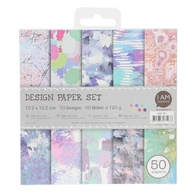 I AM CREATIVE Paper Set V,15.2X15.2CM, 50 Blatt Paper Set V,15.2X15.2CM, 50 Blatt I AM CREATIVE 666205300000 Bild Nr. 1