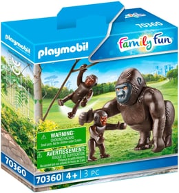 PLAYMOBIL® 70360 Gorilla mit Babys 70360 Gorilla mit Babys PLAYMOBIL® 748030300000 Bild Nr. 1