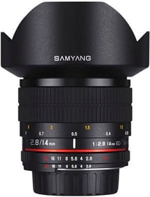 Samyang 14mm F/2.8 IF ED UMC Aspherical per Canon EF Obiettivo 14mm F/2.8 IF ED UMC Aspherical per Canon EF Obiettivo Samyang 785300128242 N. figura 1