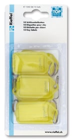 Etichette giallo, 10 pezzi Porta-chiavi Rieffel 605607100000 N. figura 1