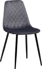 ROSSI Stuhl ROSSI Stuhl 403720100083 Grösse B: 45.0 cm x T: 53.0 cm x H: 85.0 cm Farbe Dunkelgrau Bild Nr. 1