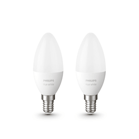 Philips hue HUE white 2 x Extension E14 2x LED E14 6W HUE white 2 x Extension E14 2x LED E14 6W Philips hue 421089700000 Photo no. 1