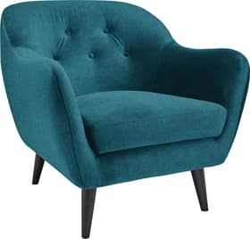 BREHM Fauteuil BREHM Fauteuil 405760707066 Dimensions L: 84.0 cm x P: 82.0 cm x H: 82.0 cm Couleur Pétrole Photo no. 1