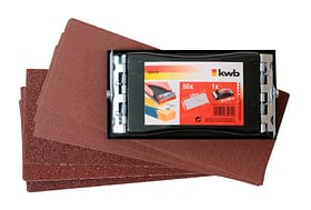 PROFI Set levigatrice portatile, con 50 dischi abrasivi Accessori per levigare kwb 610509900000 N. figura 1