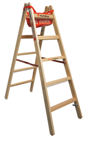 Échelle double en bois