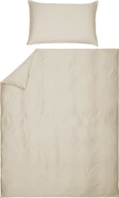 PENELOPE Satin-Duvetbezug PENELOPE Satin-Duvetbezug 451261112572 Farbe Beige Grösse B: 200.0 cm x H: 210.0 cm Bild Nr. 1
