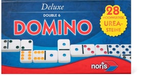 Noris Deluxe Doppel 6 Domino Gesellschaftsspiel Deluxe Doppel 6 Domino Gesellschaftsspiel Noris 746977400000 Bild Nr. 1