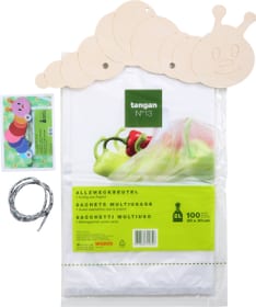 Legna Creativa Beutelhalter Raupe Beutelhalter Raupe Legna Creativa 665531200000 Bild Nr. 1