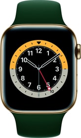 Apple Watch Series 6 LTE 44mm Gold Stainless Steel Cyprus Green Sport Band Smartwatch Watch Series 6 LTE 44mm Gold Stainless Steel Cyprus Green Sport Band Smartwatch Apple 785300155496 Bild Nr. 1