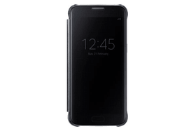 Clear View Cover S7 schwarz