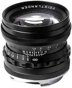 Voigtländer Voigtländer Nokton 50mm / 1.1 objectif Objectif Voigtländer Nokton 50mm / 1.1 objectif Objectif Voigtländer 785300126988 Photo no. 1