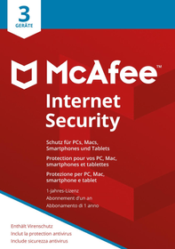 McAfee Internet Security 3 Devices Physisch (Box) Internet Security 3 Devices Physisch (Box) McAfee 785300131277 Bild Nr. 1