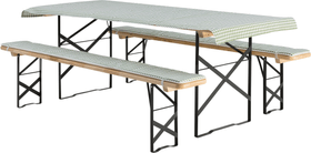 Garniture pour ensemble table et bancs Coussins pour ensemble table et bancs Do it + Garden 753339200000 Photo no. 1