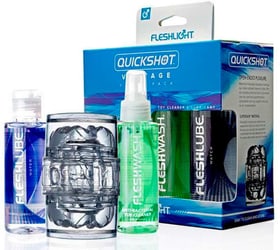 Quickshot Vantage Pack Kit masturbation FLESHLIGHT 785300186981 Photo no. 1