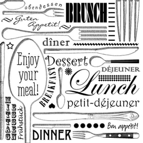 Feldner + Partner Atelier Serviettes, 20 pcs. 33x33 cm, Enjoy your Meal Atelier Serviettes, 20 pcs. 33x33 cm, Enjoy your Meal Feldner + Partner 665744100000 Photo no. 1