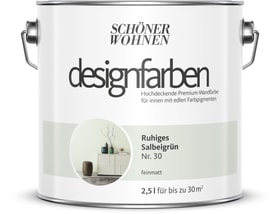 Designfarbe Salbeigrün 2,5 l Wandfarbe Schöner Wohnen 660978900000 Inhalt 2.5 l Bild Nr. 1