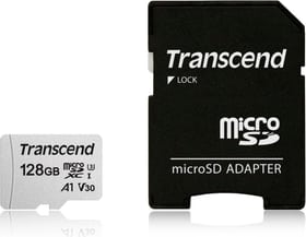 Transcend microSD Card 300S, 128GB SDXC inkl. Adattatore Scheda di memoria microSD microSD Card 300S, 128GB SDXC inkl. Adattatore Scheda di memoria microSD Transcend 785300147303 N. figura 1