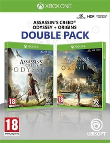Xbox One - Assassin's Creed Odyssey + Assassin's Creed Origins - Double Pack Box Xbox One - Assassin's Creed Odyssey + Assassin's Creed Origins - Double Pack Box 785300146503 Photo no. 1