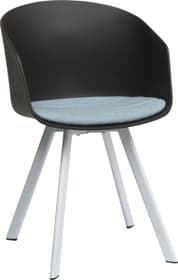 BRERA Chaise BRERA Chaise 403702000000 Dimensions L: 51.0 cm x P: 51.5 cm x H: 81.0 cm Couleur Bleu clair Photo no. 1