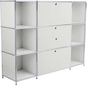 FLEXCUBE Highboard FLEXCUBE Highboard 401809400081 Grösse B: 152.0 cm x T: 40.0 cm x H: 118.0 cm Farbe Hellgrau Bild Nr. 1