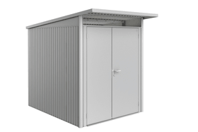 Biohort Gerätehaus AvantGarde A1, Doppeltüre Gerätehaus AvantGarde A1, Doppeltüre Biohort 647293900000 Farbe Silber-Metallic Bild Nr. 1