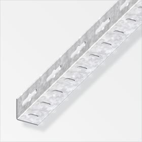 alfer Cornière isocèle 1.5 x 35.5 mm perforé zingué 2 m Cornière isocèle 1.5 x 35.5 mm perforé zingué 2 m alfer 605103900000 Photo no. 1