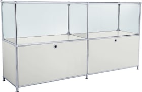 FLEXCUBE Sideboard FLEXCUBE Sideboard 401814120281 Farbe Hellgrau Grösse B: 152.0 cm x T: 40.0 cm x H: 80.5 cm Bild Nr. 1