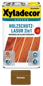 XYLADECOR Holzschutzlasur Kastanie 2.5 l Holzschutzlasur Kastanie 2.5 l XYLADECOR 661776100000 Farbe Kastanie Inhalt 2.5 l Bild Nr. 1