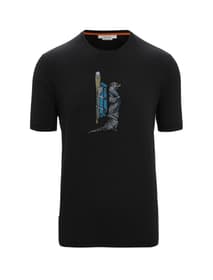 Icebreaker Merino Central Classic SS Tee Otter Paddle T-shirt Merino Central Classic SS Tee Otter Paddle T-shirt Icebreaker 466126200520 Taille L Couleur noir Photo no. 1