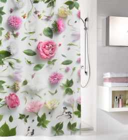 Kleine Wolke Duschvorhang Rosalie 180x200 cm multicolor Duschvorhang Duschvorhang Rosalie 180x200 cm multicolor Duschvorhang Kleine Wolke 675493500000 Bild Nr. 1