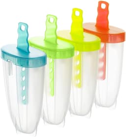 WAVE 4er-Set Eisform für Eis am Stiel, Kunststoff (PP) BPA-frei, mehrfarbig Küche Rotho 604062900000 Bild Nr. 1