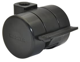 Wagner System Roule. p. meuble D37 mm blocable Roulettes pour meubles et chaises Roule. p. meuble D37 mm blocable Roulettes pour meubles et chaises Wagner System 606426900000 Photo no. 1