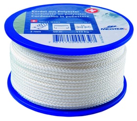 Cordelette en polyester Meister 604746100000 Taille 2 mm x 50 m Photo no. 1