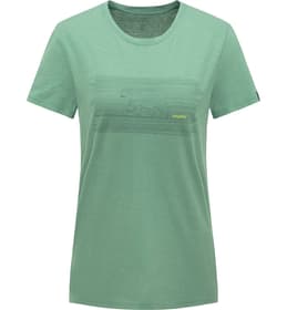 Haglöfs TRÄD PRINT T-shirt femme TRÄD PRINT T-shirt femme Haglöfs 465805000685 Taille XL Couleur menthe Photo no. 1