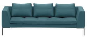 BADER 3er-Sofa BADER 3er-Sofa 405686430366 Grösse B: 238.0 cm x T: 105.0 cm x H: 80.0 cm Farbe Petrol Bild Nr. 1