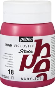 Pebeo Pébéo High Viscosity Studio 500ml Pébéo High Viscosity Studio 500ml Pebeo 663534271018 Colore Carminio N. figura 1