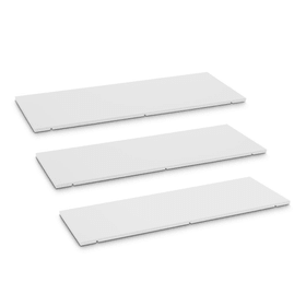 Edition Interio SEVEN Ripiano set da 3 90cm SEVEN Ripiano set da 3 90cm Edition Interio 362019951101 Dimensioni L: 90.0 cm x P: 1.4 cm x A: 35.5 cm Colore Bianco N. figura 1
